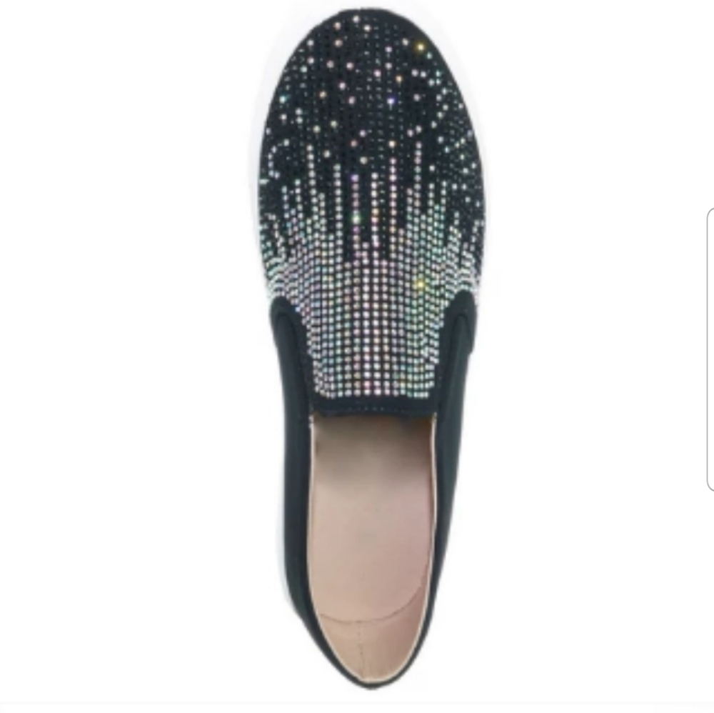 Faux Leather Embellished Sneaker - Picture 2 of 5